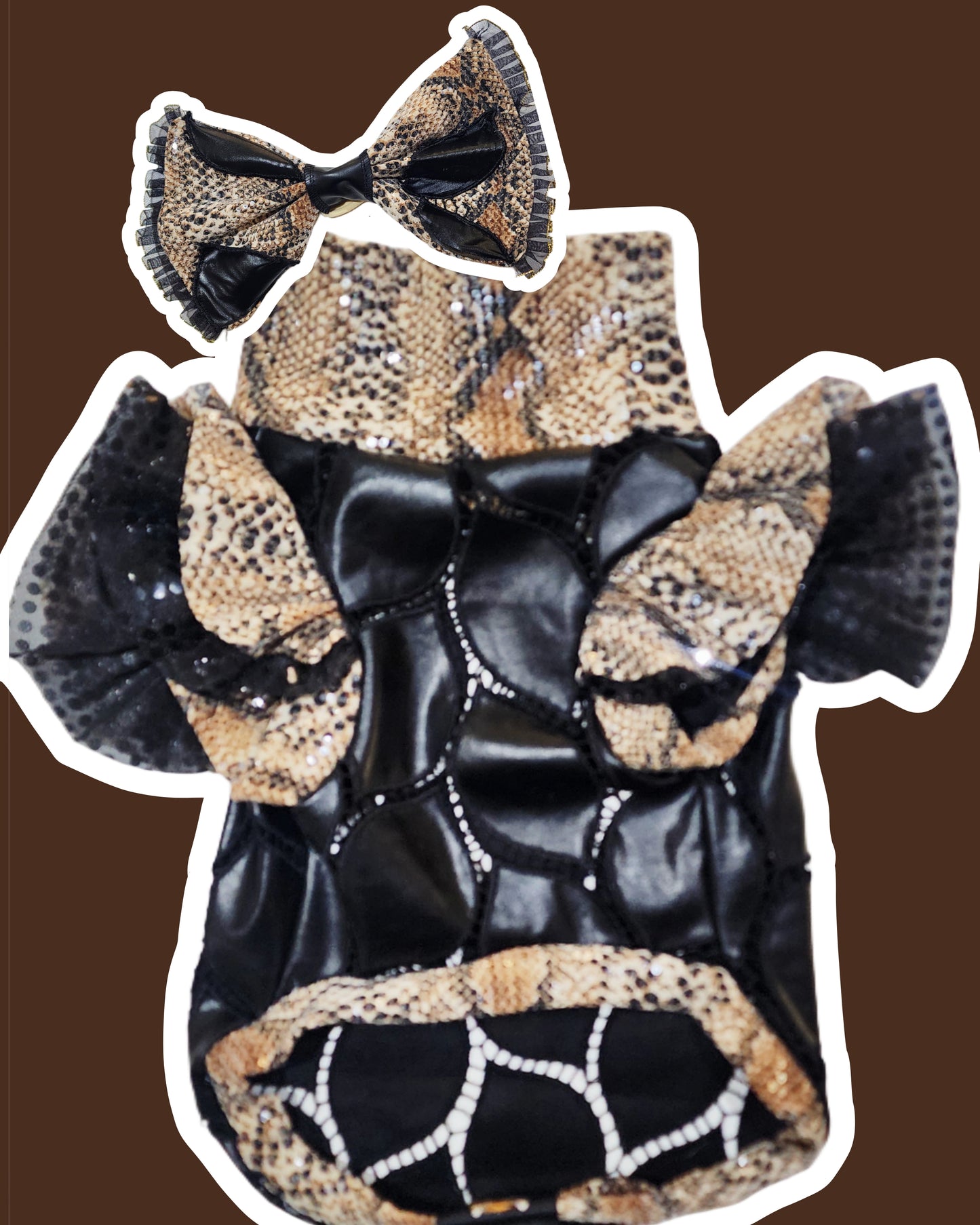 COBRA COULTER, ruffle sleeves