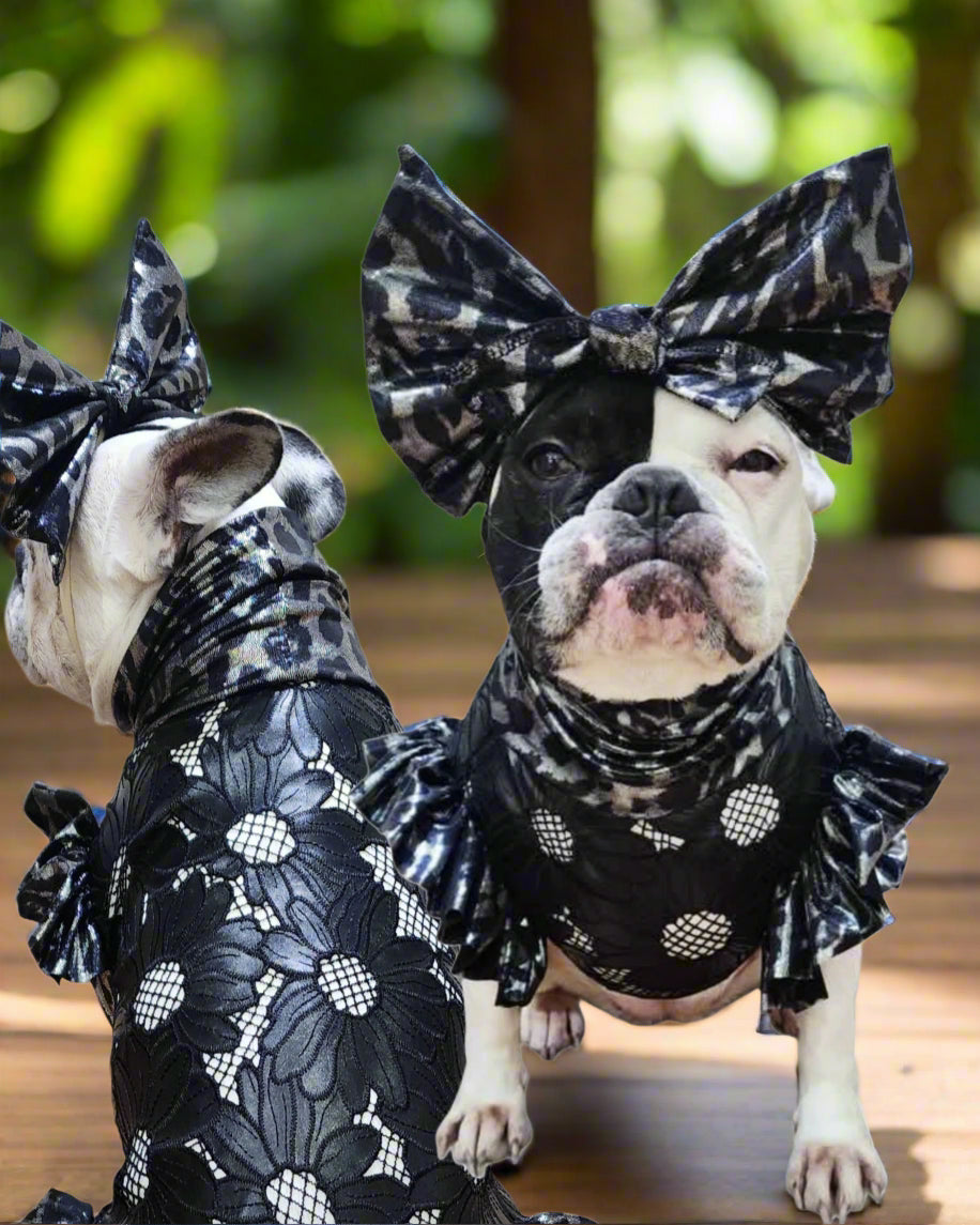 Cattitude Couture, ruffle sleeves