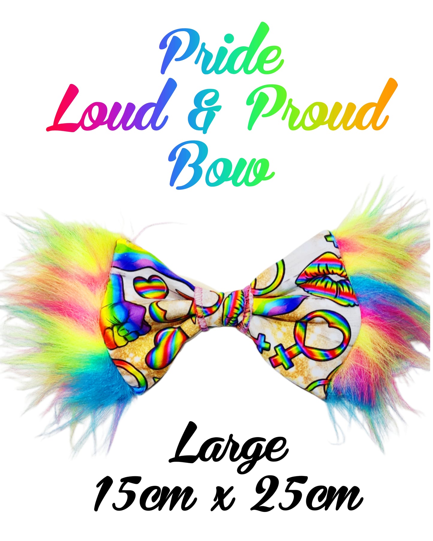 Pride Loud and Proud Bow
