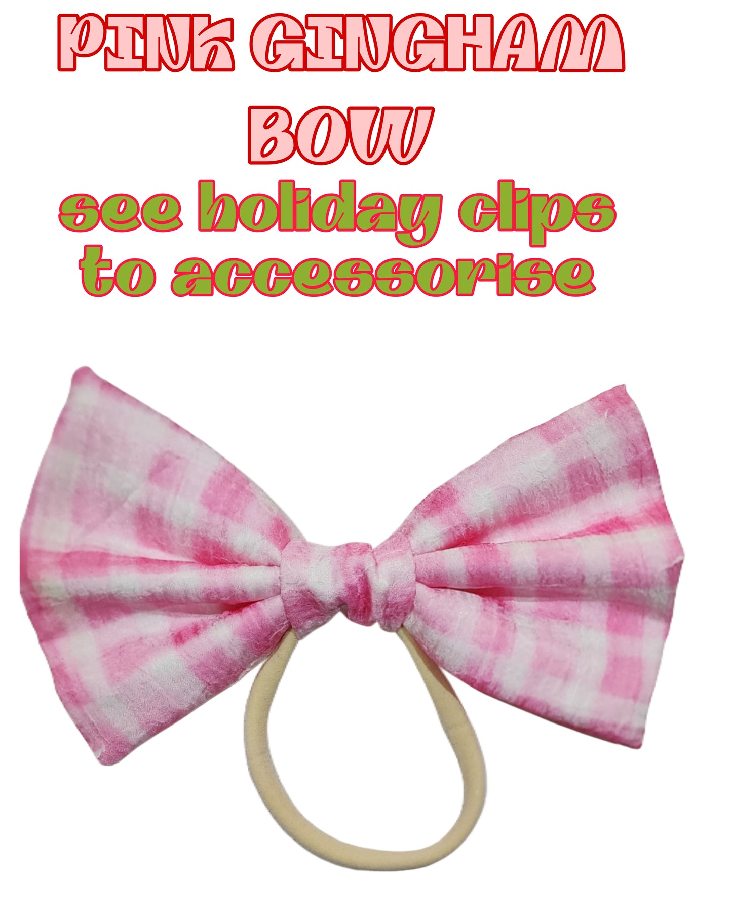 HOLIDAY BOWS