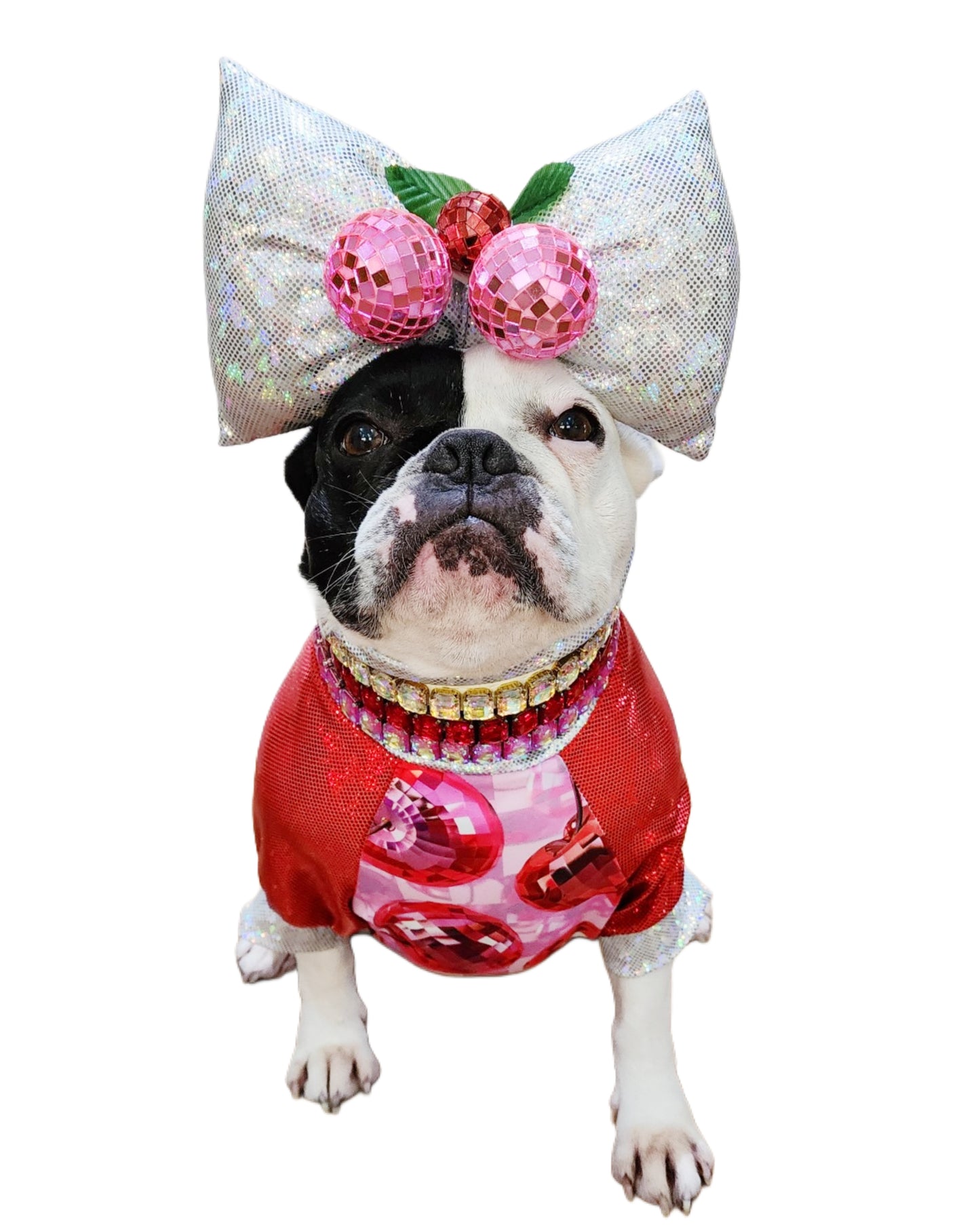 CHERRY CHEER TOP