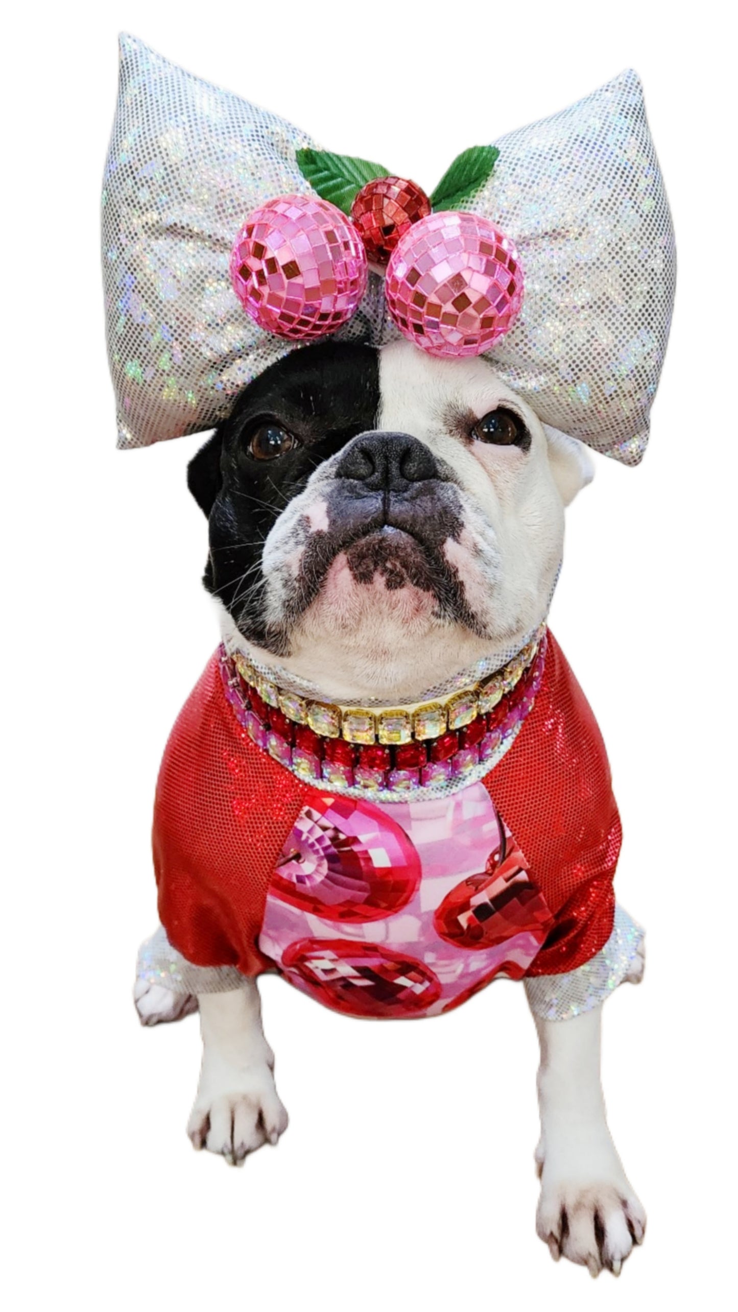 CHERRY CHEER TOP