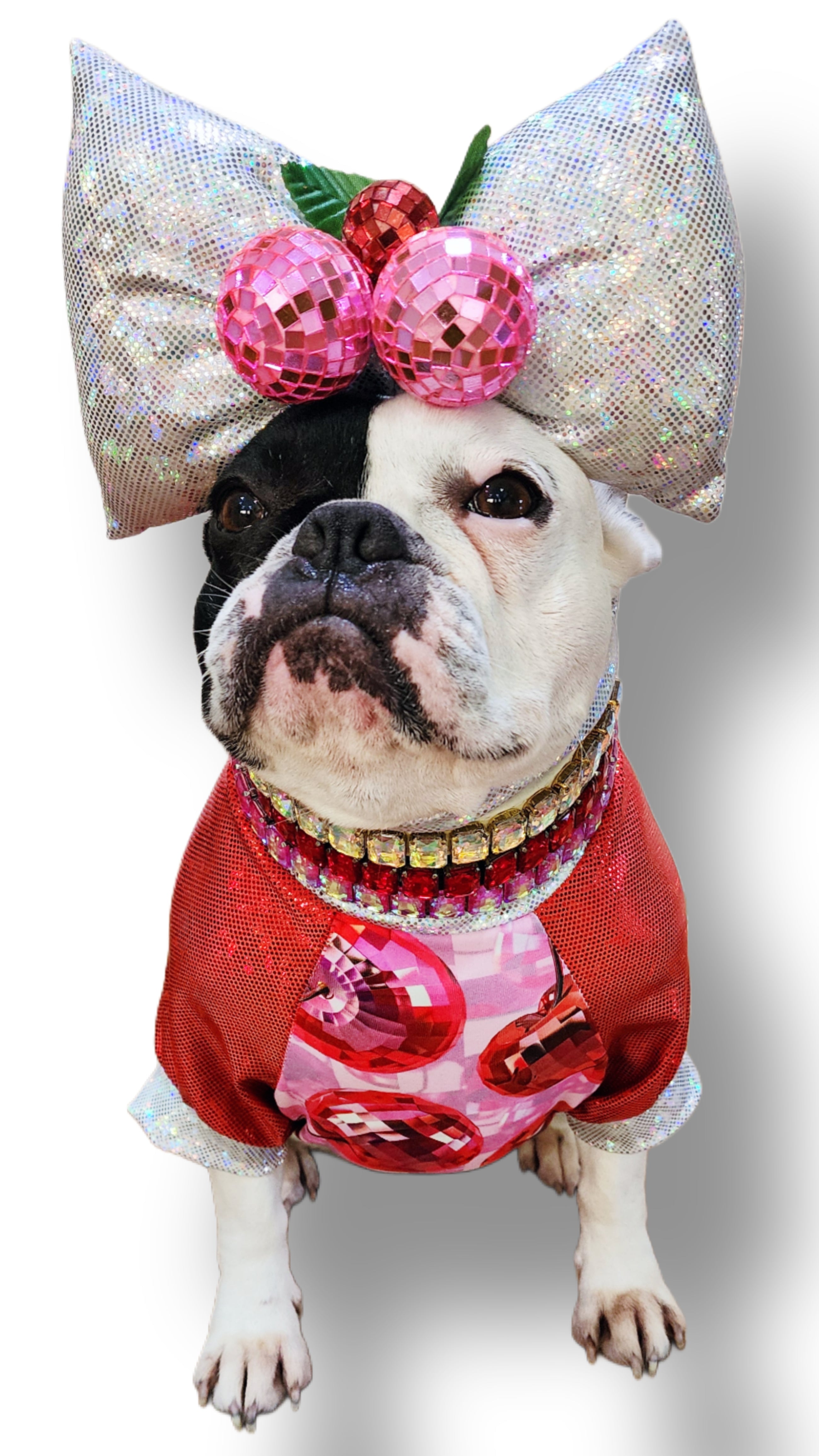 CHERRY CHEER TOP