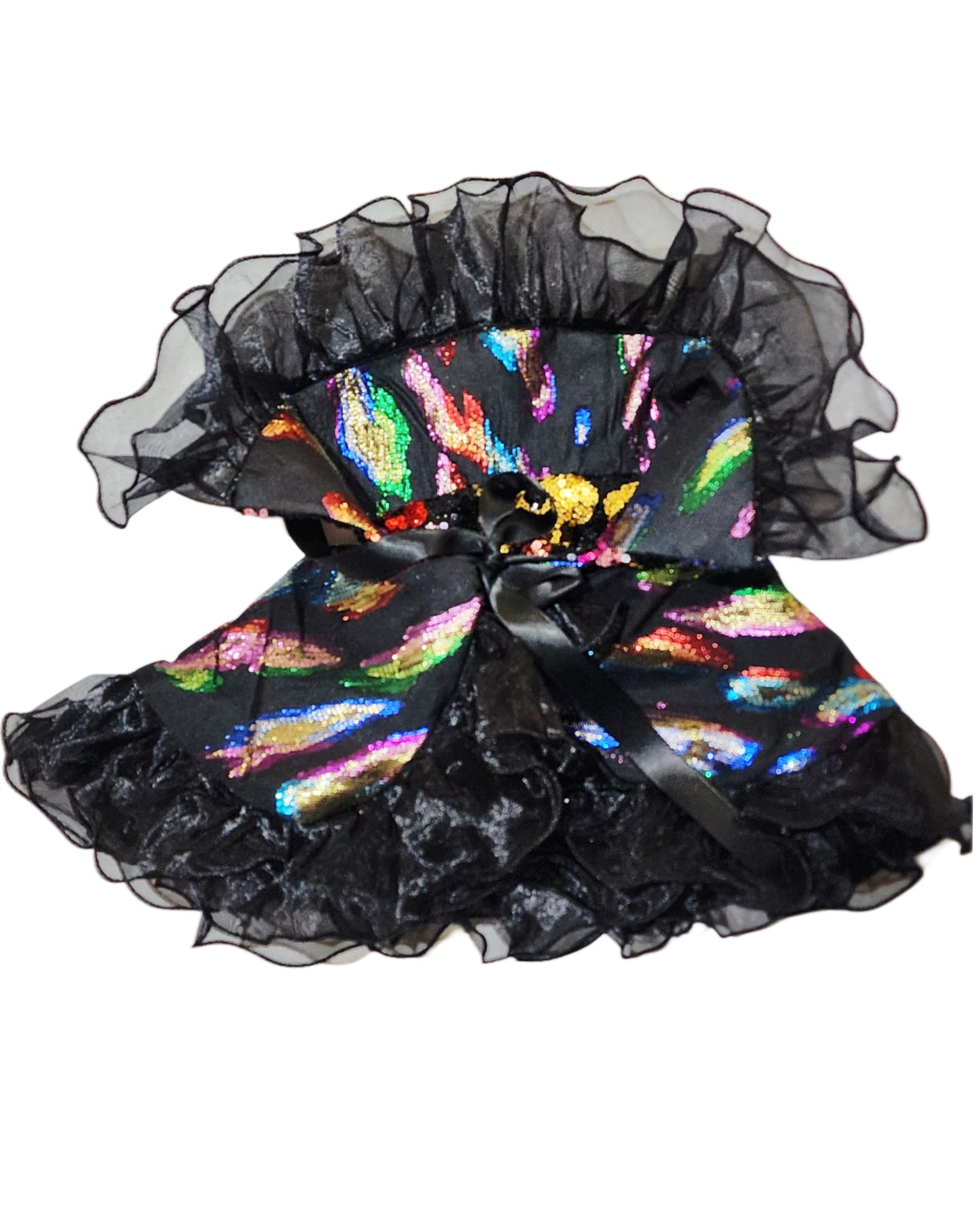 GLAM FLORAL REVERSIBLE CAPELET