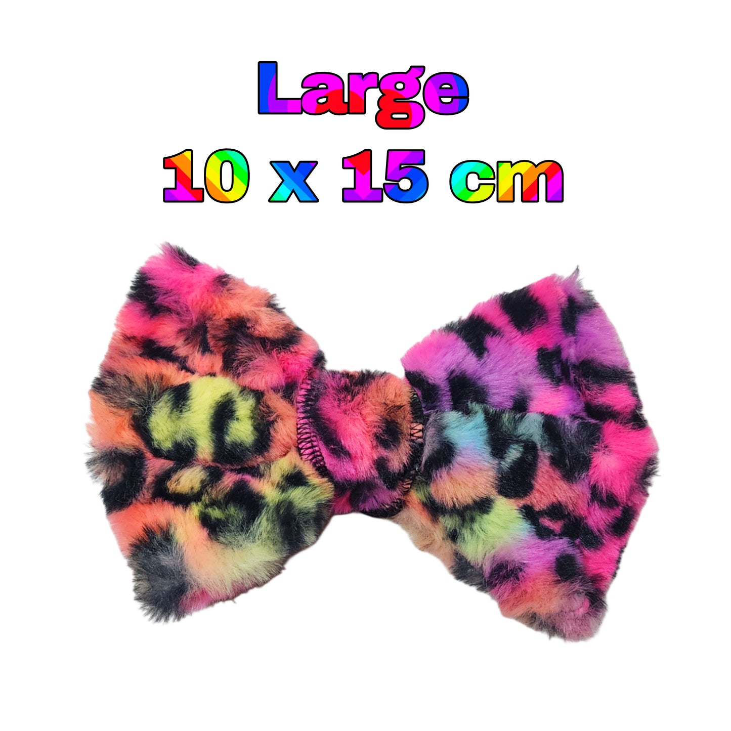 Rainbow SassCat Bow