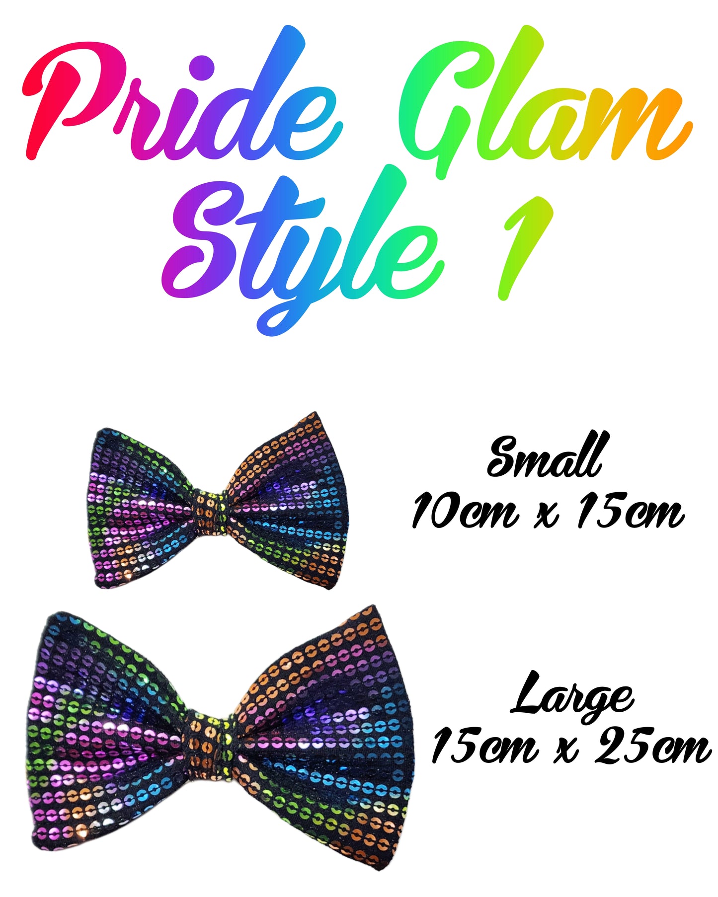 PRIDE GLAM BOWS