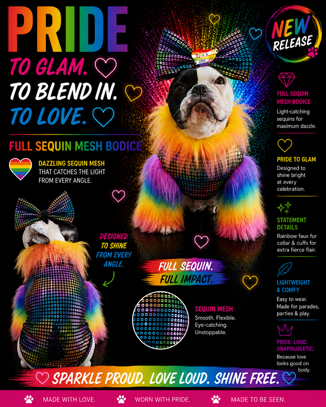 Pride To Glam Top