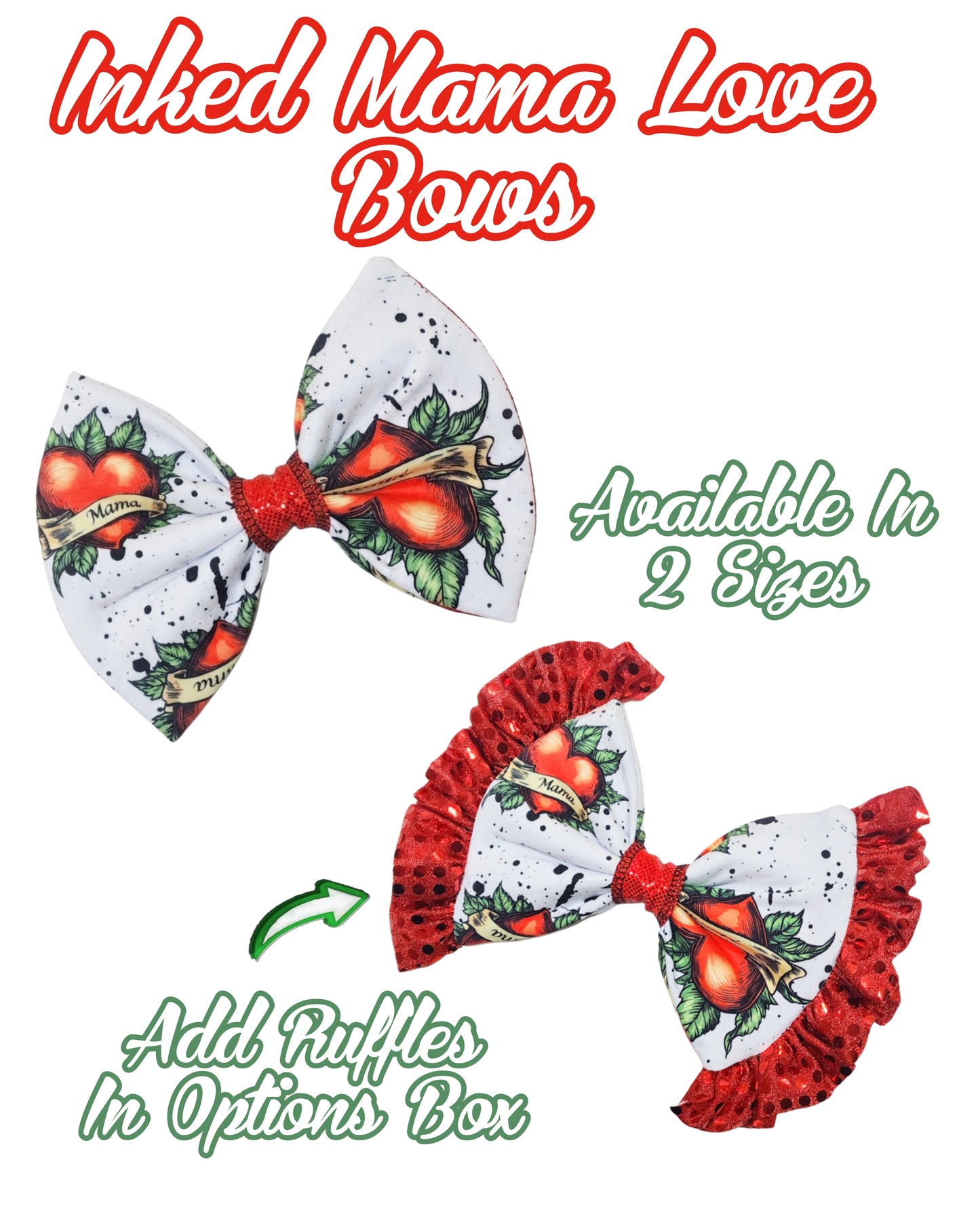 INKED MAMA LOVE BOWS
