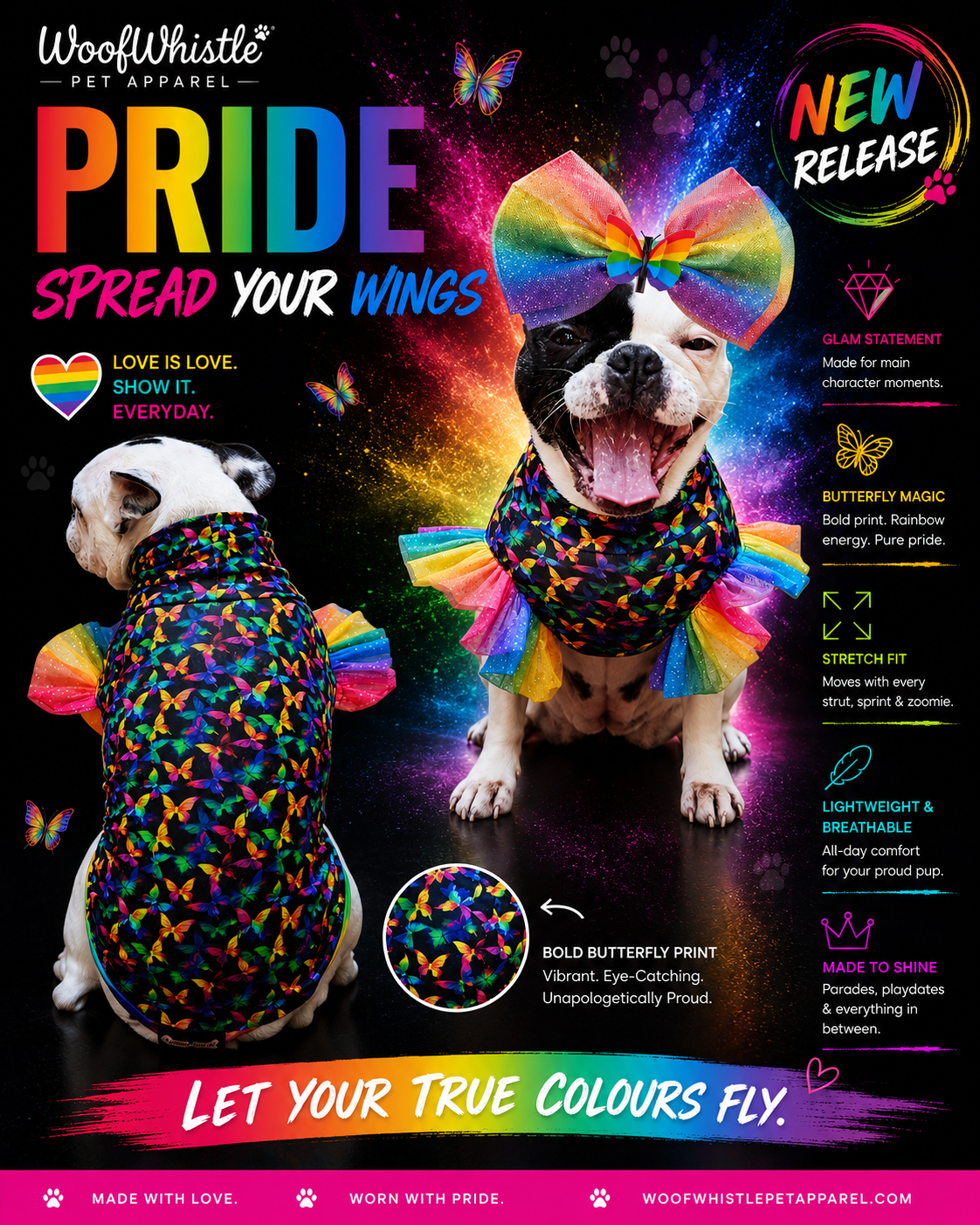 PRIDE SPREAD YOUR WINGS TOP