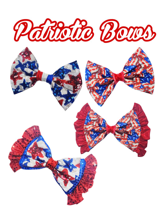 PATRIOTIC BOWS